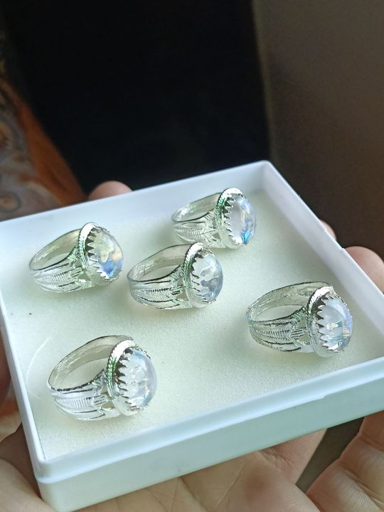 Water Opal stone Ring gemstone 7crt plus Gift. water Opal stone/Stone/Gemstone/Nag/Stone Ring /Gemstone Ring.
