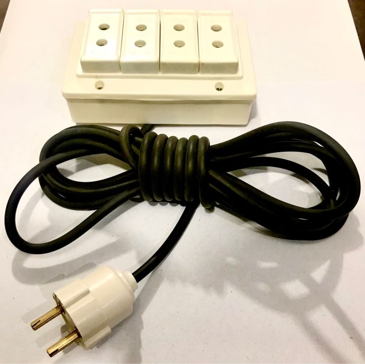 Smart%20Extension%20Board%203,4%20OR%205%20Power%20Socket%20%20With%2012%20ft%20Flexible%20Extension%20fure%20copper%20Cable%20and%20load%20master%202%20pin%20%20full%20porocelain%20heavy%20duty%20shoo%20-%20Image%203