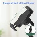 Tiktok, sketch and Art drawing, and YouTube videos creator Compatible Compact Lightweight Mobile Smart Phone Tripod Stand - Black. 