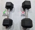 5kg Hex Dumbbell - Black/ Hex Dumbbell - Citizen Sports. 