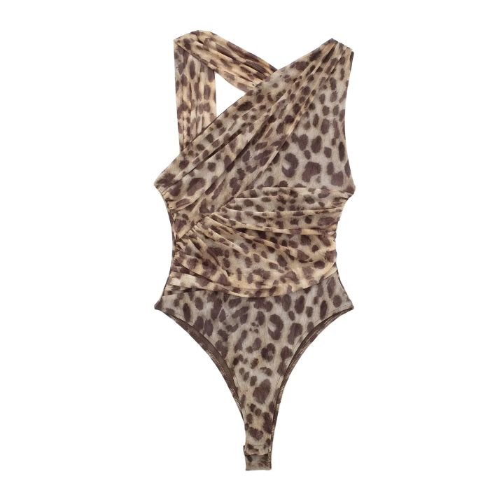 TRAFZA%20Leopard%20Print%20Jumpsuit%20Women%20Tulle%20Ruched%20Irregular%20Lady%20Bodysuit%202024%20Summer%20Backless%20Beach%20Slim%20Halter%20Playsuit%20-%20Image%208