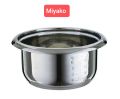 Miyako rice cooker stainless steel inner pot (1.8 litre). 