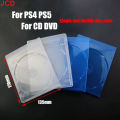 High Quality Plastic CD Game Cover Protective Box For PS1 PS2 PS3 PS4 PS5 Xbox WII Game Disk Holder CD DVD Discs Storage Box. 