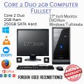 Core Duo Computer Fullset pc. 