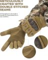 Super Fiber Men's Tactical Gloves Protection Shell Men Women Riding Hard Knuckle Full Finger Touch Screen Motorcycle Gloves. 