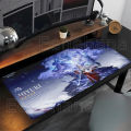 Gaming Mousepad Wuthering Waves Hiyuki Computer offices keyboard Mouse Pad Anime overlock  400x900mm HD Printing Desk Mat. 