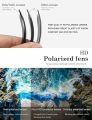 KALIYADI Polarized Sunglasses for Men and Women Semi-Rimless Frame Driving Sun glasses UV Blocking. 