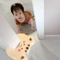 Cartoon Child Safety Finger Protector Foam Door Suction Lock Baby Protection Safety Door Clip Prevents Door from Slamming. 