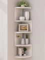 2/4/5-Layers Shelf Corner Floating Shelves Wall Shelf Corner Bookshelf Home Kitchen Organizers Storage Living Room Decorations. 