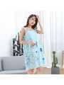 Gokich ({[Set of 1 PCS ONLY) Bath Robe Towel for Women, Cotton Bathrobe for Girls & Women, Dress Towel for Ladies.(Multi).