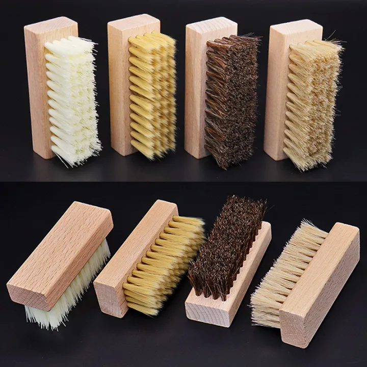 Useful%20Wood%20Handle%20Shoe%20Brush%20Polish%20Brush%20Plastic%20Hair%20Soft%20Pig%20Hair%20Brush%20Sneaker%20Shoe%20Cleaning%20Brush%20Laundry%20Brush%20-%20Image%202
