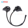 Car Horn Speaker Adapter Pigtail Socket Two Special Line Beam Horn Wiring Harness Female Male Plug Snail Horn Socket Conversion. 