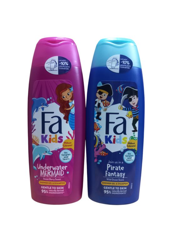 Fa Kids Shower Gel & Shampoo 250ml- Pack of 2