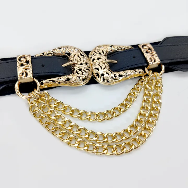 Designer%20Belts%20For%20Women%20High%20Quality%20Luxury%20Tassel%20Gold%20Chain%20Punk%20Y2K%20Silver%20Stretch%20Cummerbunds%20Elastic%20Waistband%20Corset%20-%20Image%206
