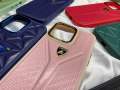 "Luxury iPhone Cases Collection Featuring Designer Brands and Bold Colors". 