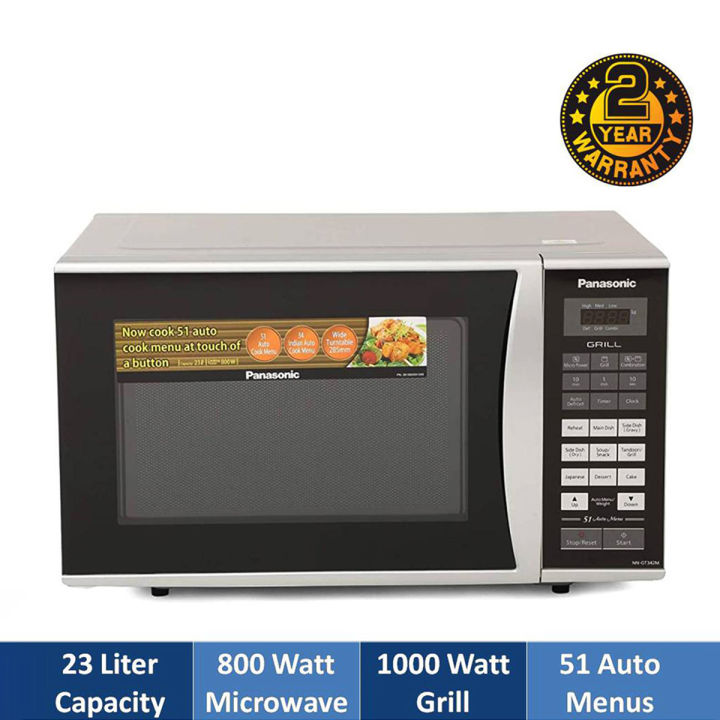 Panasonic NN-GT342M Grill Microwave Oven - 23 Liter