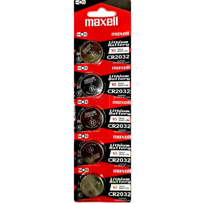 Maxell%20CR2032%203V%20Lithium%20Coin%20Battery-%20Pack%20of%205%20pcs%20-%20Image%202