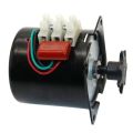 220V AC /18w/2.5 rpm Low Noise Gearbox Electric Motor 50HZ 60HZ High Torque Low Speed AC synchronous motor 68KTYZ For Eggs Incubator. 