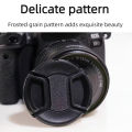49mm 52mm 55mm 58mm 62mm 67mm Lens Cap Protect Cover For    Fuji Olympus Pentax Photography SLR Camera Accessories. 