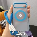 Trendy Limited Edition Candy Color Magnetic Charge Case For Google Pixel 10 9 Pro XL 8 A Pro Portable Wristband Shockproof Cover.