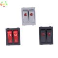 RK1-23 Oil Heater Switch ON/OFF  Rocker Switch 250V/16A With Double Buttons 1Pcs. 