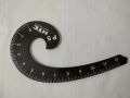1 Pc French Curve Scale for Tailoring Blouse Armhole Drawing Tailoring Set Sewing kit. 