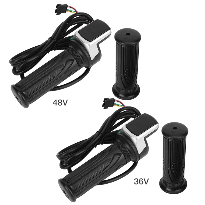 New%2036V/48V%20LCD%20Electric%20Quantity%20Display%20with%20Switch%20EBike%20Speed%20Governing%20Throttle%20Grip%206%20Cores%20Electric%20Throttle%20Grip%20-%20Image%204