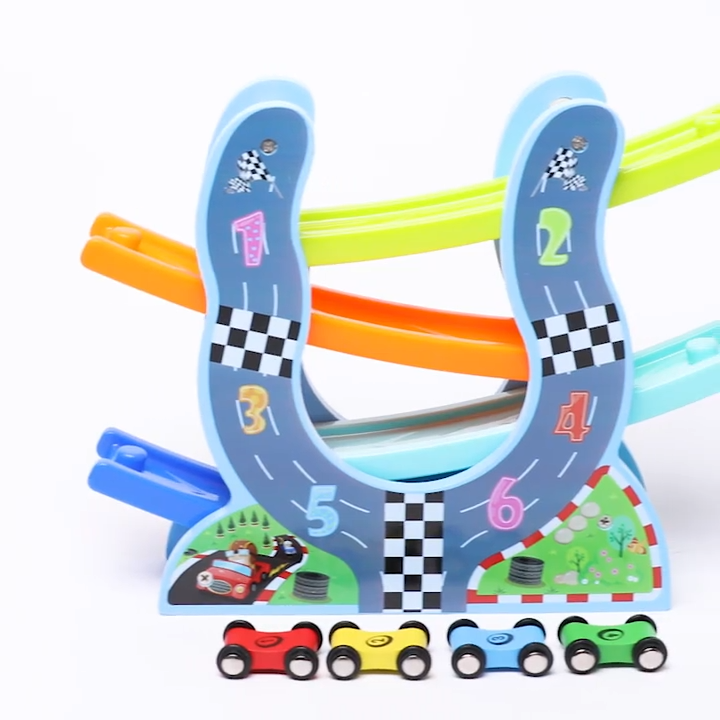 New kids 12pcs Kids Car Ramp Racer Toy Set, Zig Zag 3 in 1 play with 5 ...