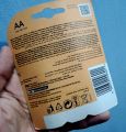 Duracell AA Alkaline 1.5 V batteries 2 Pcs Long lasting.