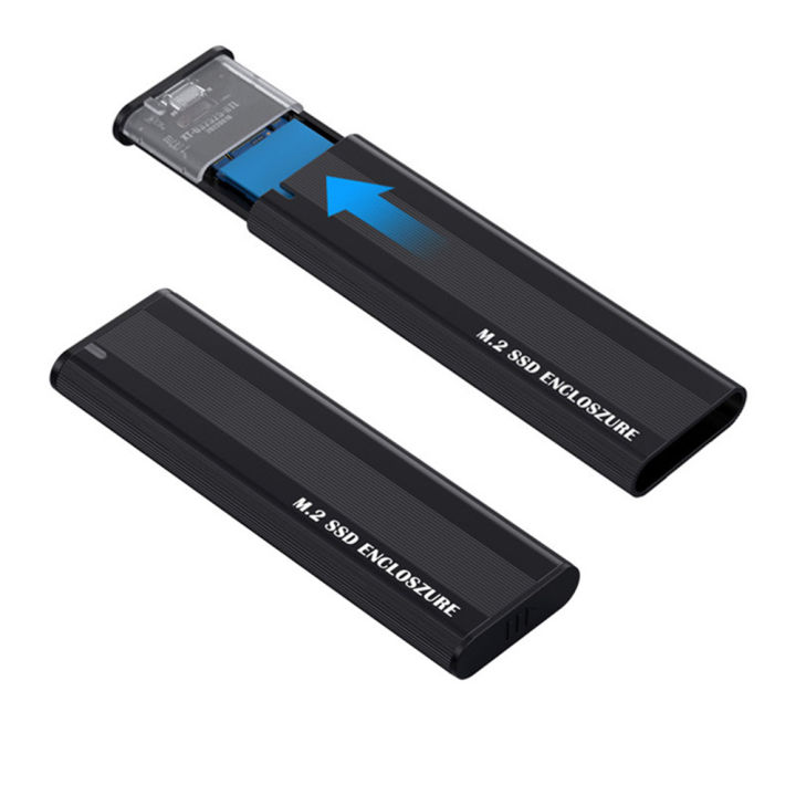 Solid-State Drive Enclosure 10Gbps M.2 NVMe SSD Enclosure Adapter Tool Free for Hard Drive Accessories