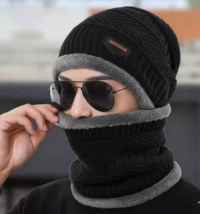 Beanie%20cap-Wool%20cap%20with%20neck%20warmer%20for%20men%20women%7C%20Winter%20cap%20for%20Unisex%20-%20Image%202