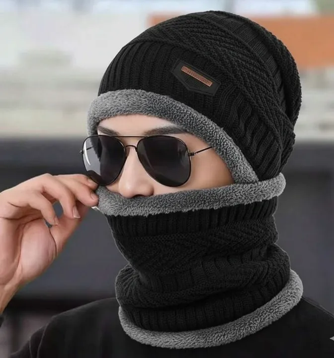 Beanie%20cap-Wool%20cap%20with%20neck%20warmer%20for%20men%20women%7C%20Winter%20cap%20for%20Unisex%20-%20Image%202