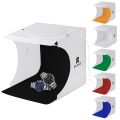 Mini LED Portable Foldable Light Box Light Room Photo Studio Photography Box Photography Studio Light Tent With Backdrop. 