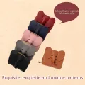 Business Card Holder Female Cow Leather Credit Card Wallet Elephant Pattern Zipper Change Small Bag Women Bank Credit Card Case. 