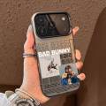B-Bad Bunny Art Album Phone Case For IPhone 17 16 15 14 13 12 11 Pro Max Air Multicolor Matte Laser Metallic Aurora Funda. 