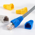 10pcs/50pcs Ethernet Network Cable Strain Relief CAT6 CAT5E Boots Cable RJ45 Connector Plug Cover 6.5. 