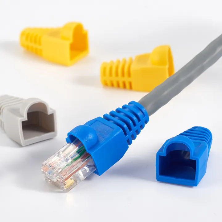 10pcs/50pcs%20Ethernet%20Network%20Cable%20Strain%20Relief%20CAT6%20CAT5E%20Boots%20Cable%20RJ45%20Connector%20Plug%20Cover%206.5%20-%20Image%202