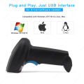 2D Wireless Barcode Scanner Reader Handheld QR Code Scanner 1D/2D Barcode Reader PDF417Scanner Wireless 2d Reader Portable. 
