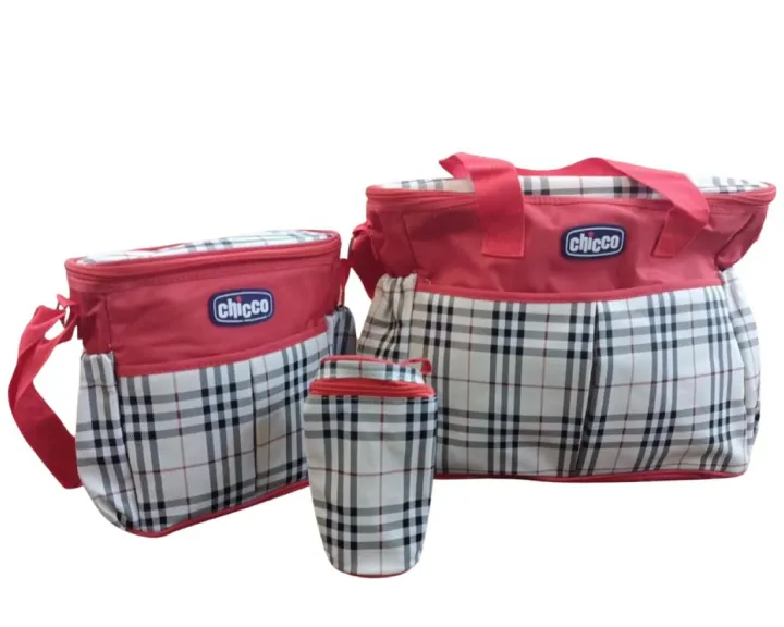 5%20Pcs%20BABY%20Mother%20Bag%20Set%20Chicoo/%20Chicco%205%20Pcs%20Baby%20Mother%20%20Bag%20Set%20-%20Image%202