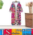 new suitable denim printed long coat. 