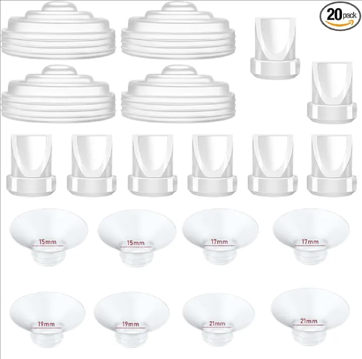 8Pcs%20Duckbill%20Valves%204Pcs%20Silicone%20Diaphragm%20Set%20Compatible%20with%20Momcozy%20M5%20Electric%20Breast%20Pump%20Replacement%20for%20Pump%20Efficiency%20-%20Image%207