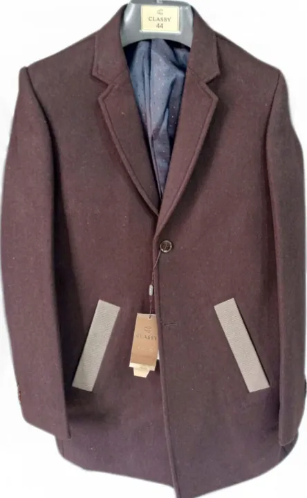 Gents%20Short%20Long%20Tweet%20Wool%20Coat%20Two%20Button%20-%20Image%205