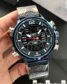 Original KADEMAN K9071 Stylish Watch Bracelet Clasp Stainless steel Waterproof Men Watch. 