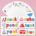 Wooden Spelling Game: Preschool Children's 26 English Letter Spelling Practice, Early Education Cognitive Puzzle Toy. 