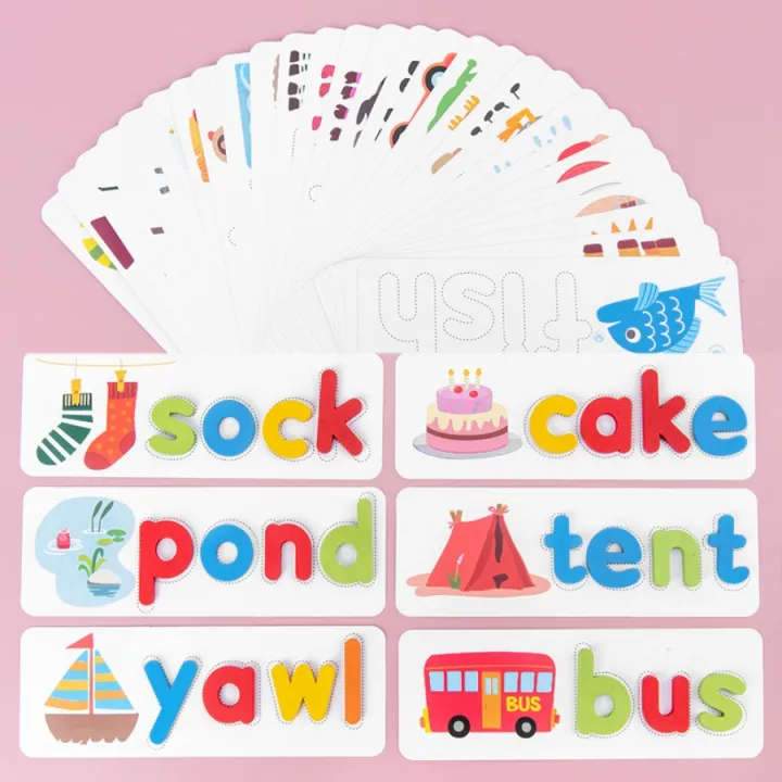 Wooden%20Spelling%20Game:%20Preschool%20Children's%2026%20English%20Letter%20Spelling%20Practice,%20Early%20Education%20Cognitive%20Puzzle%20Toy%20-%20Image%202