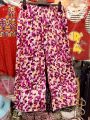 Ladies free size china linen fabric plazzo. 