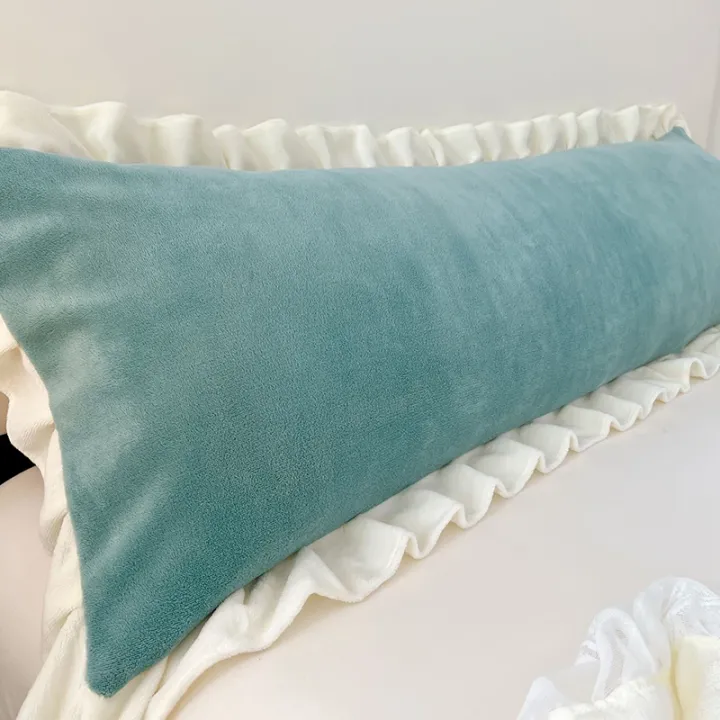 Length%20Sleeping%20Pillowcase%20with%20Ruffle%20Winter%20Couple%20Double%20Fleece%20Flannel%20Warmth%20Big%20Size%20Pillow%20Covers%20Home%20Bedding%2045*180cm%20-%20Image%207