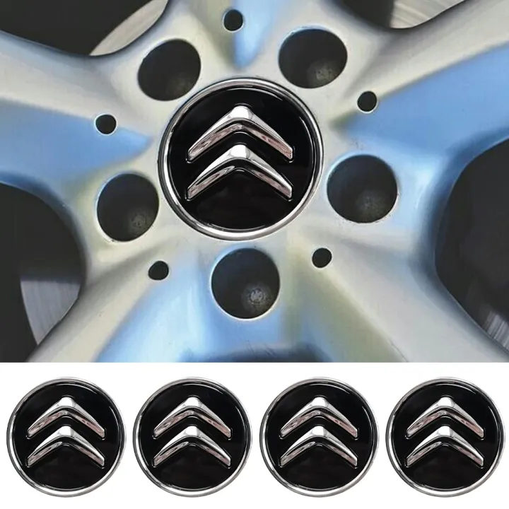 4 Pack 14" Wheel Covers For Citroen C1 – Grey, Clip-On, Made In Italy – PIESEAUTOMOTO1991