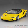 1:18 Scale Apollo EVO Lambor LP770 Alloy Sports Car Diecast Toys Model Ornament Music Light Pull Back Vehice Child Birthday .