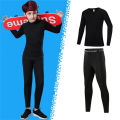 Kids Fitness Tracksuits Youth Warm Pants Tops Underwear Tight Sports Clothes for Boys Compression Running Basketball Sportswear. 